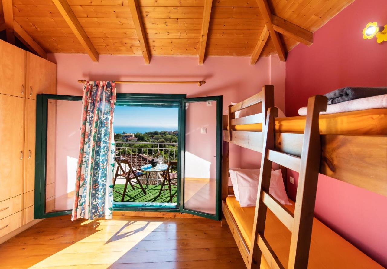 Lefkada Sunset House Villa Kalamítsi Buitenkant foto